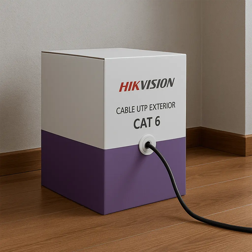 DS-1LN6OUTPE | CABLE UTP EXTERIOR CAT 6 X 305MTSHIKVISION 