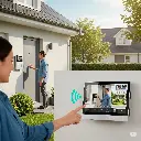 DS-KIS603-P | KIT DE VIDEO PORTERO INC MONITOR FRENTE DE CALLE 