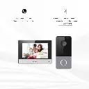 DS-KIS603-P | KIT DE VIDEO PORTERO INC MONITOR FRENTE DE CALLE 