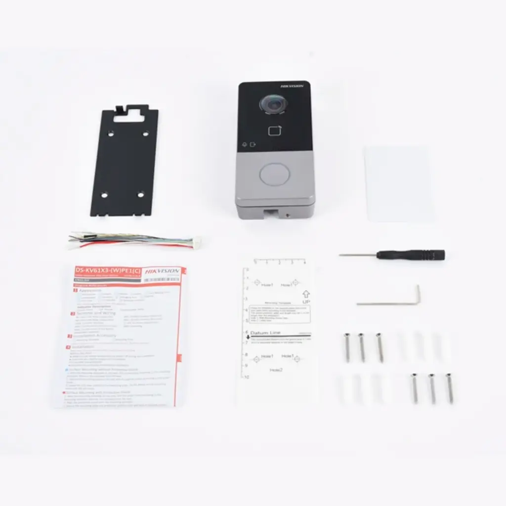 DS-KV6113-WPE | VIDEO PORTERO IP 2MP POE ESTANDAR