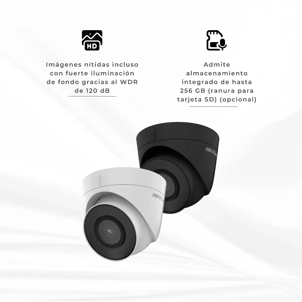 DS-2CD1343G2-I | CAMAR DOMO IP 4MP 3OMT INTEGRADO HIKVISION 