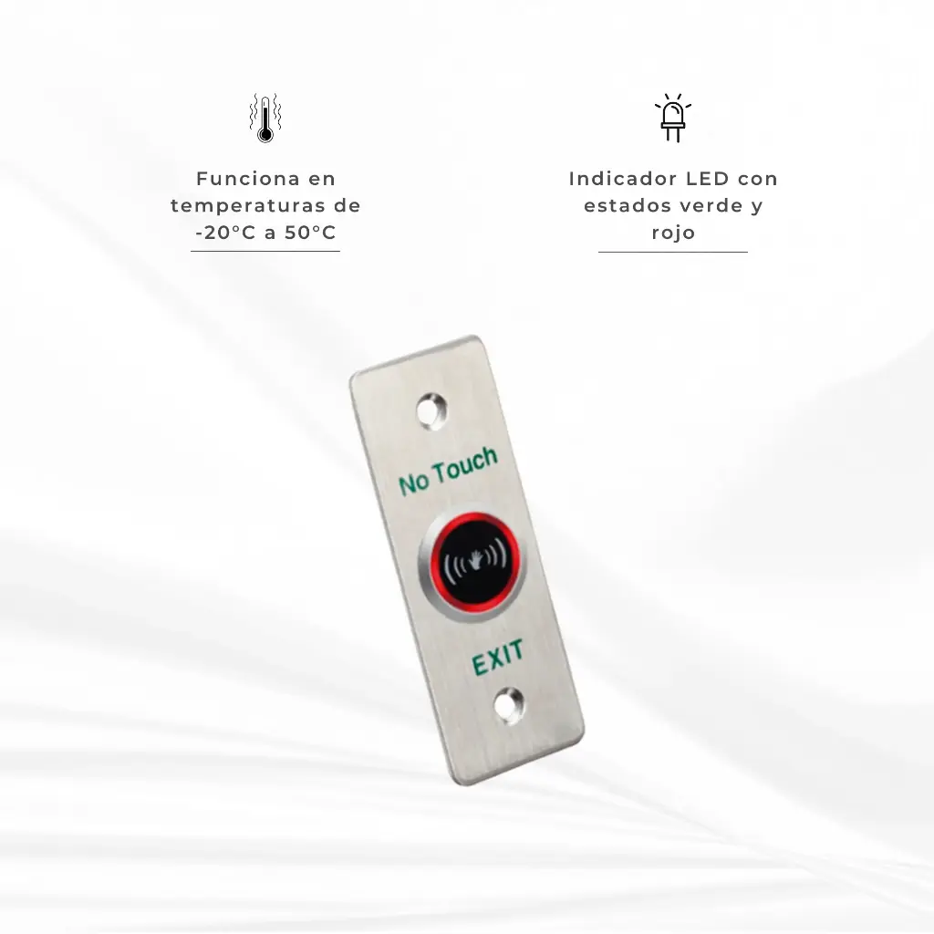K7P04 | BOTON DE SALIDA 'NO TOUCH' 