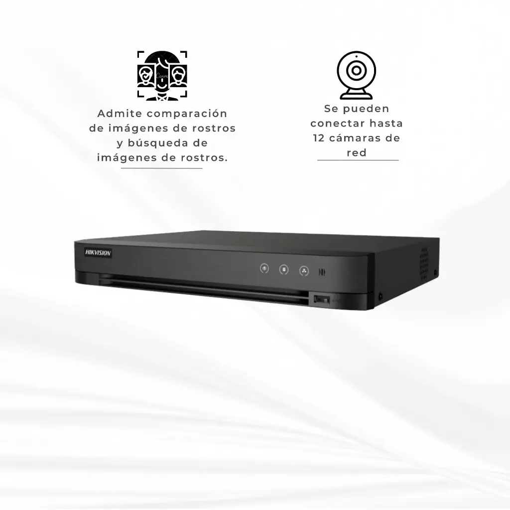 7208HQHI-M1/FA | DVR 8 CH ACUSENSE RECONOCIMIENTO FACIAL