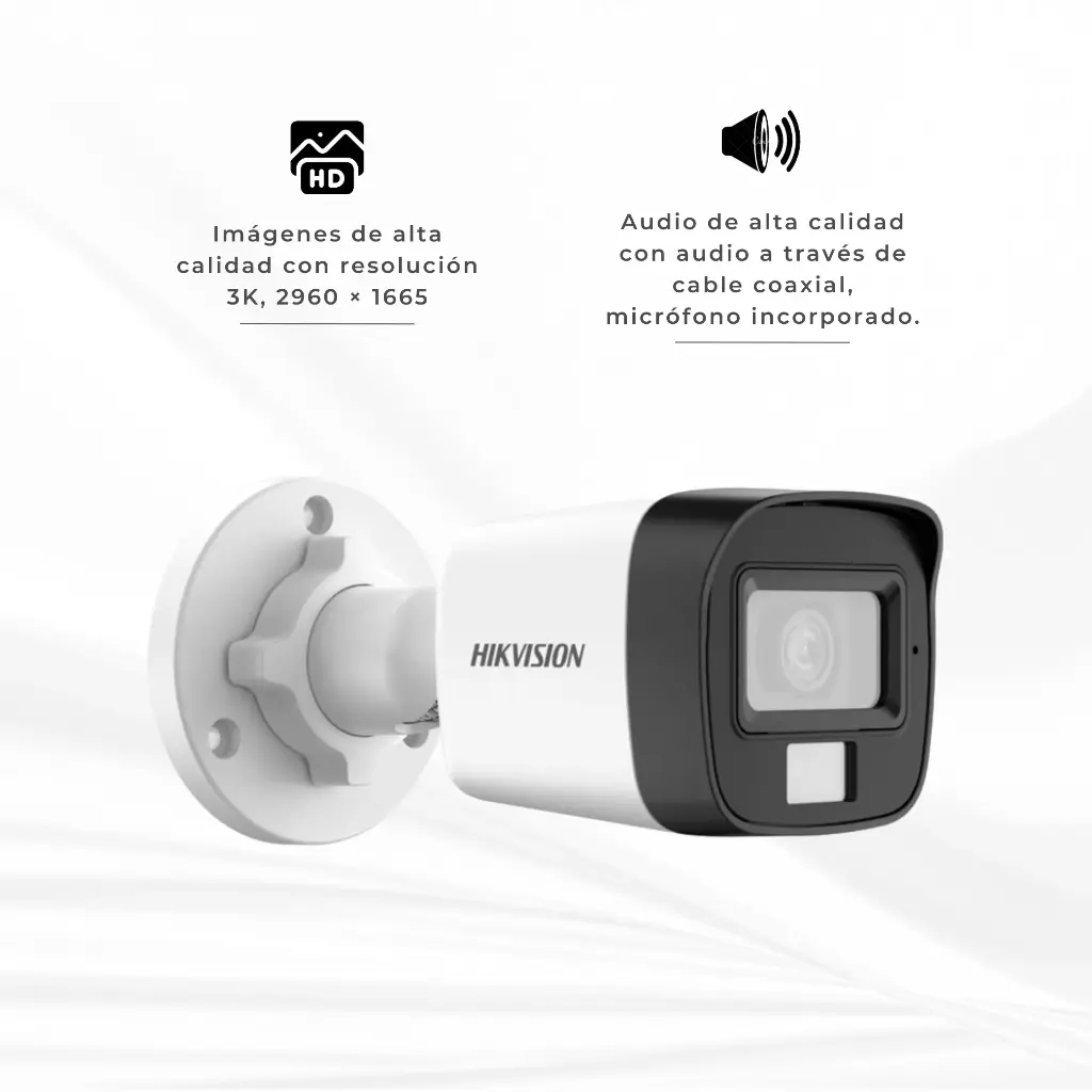 DS-2CE16K0T-LPFS | CAMARA BALA 3K 5MP HIKVION 