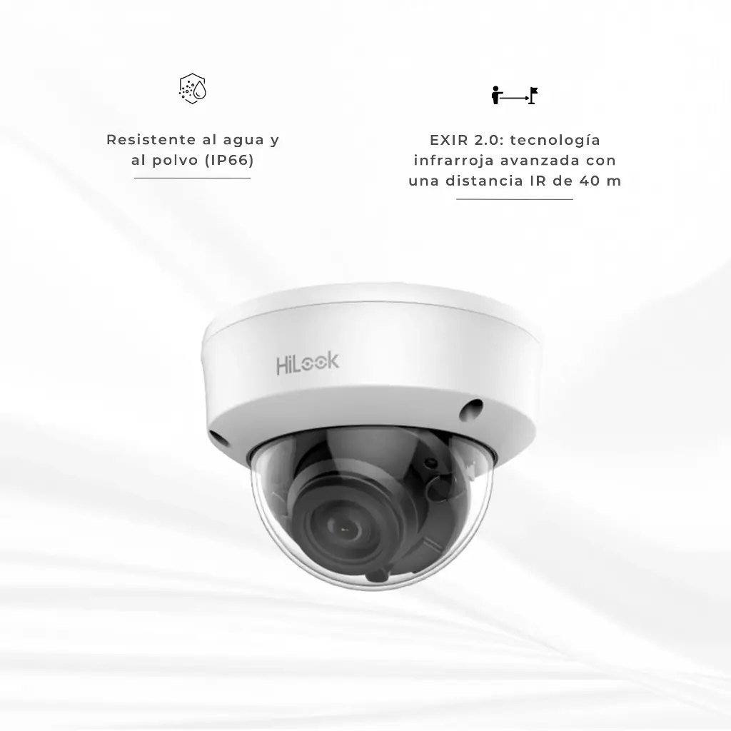 THC-D320-VF | CAMARA DOMO VARIFOCAL EXIR 1080P 2.8-12MM 40M