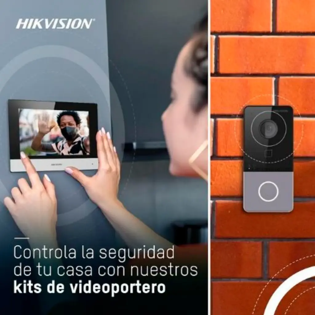 DS-KIS605-P | KIT DE VIDEO PORTERO LITE 