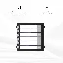 DS-KD-KK | MODULO DE BOTONES PARA VIDEO PORTERO MODULAR