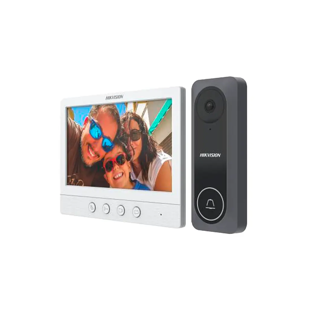 DS-KIS212 | KIT DE VIDEOPORTERO HD DE 4 CABLES 