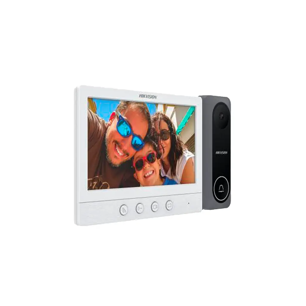 DS-KIS212 | KIT DE VIDEOPORTERO HD DE 4 CABLES 