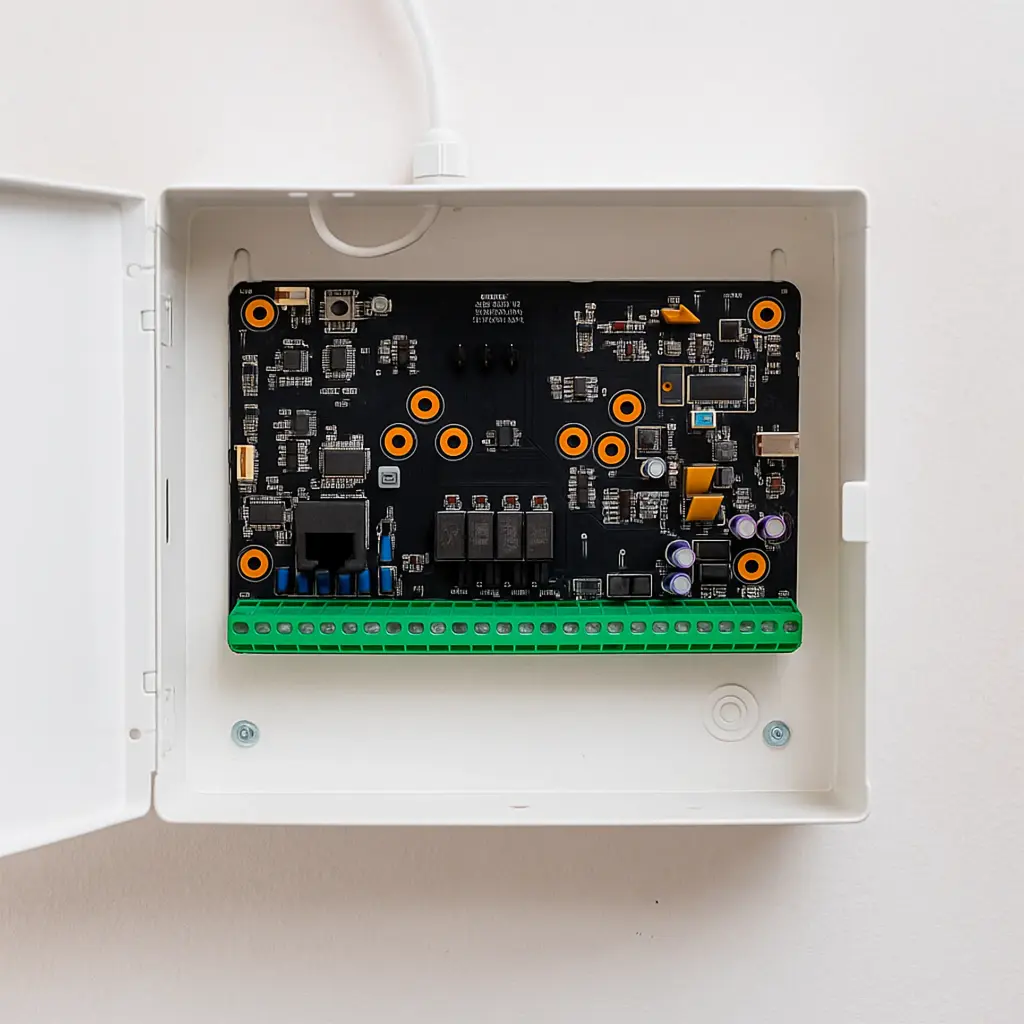 DS-PHA64-B | PANEL DE ALARMA HIBRIDO 