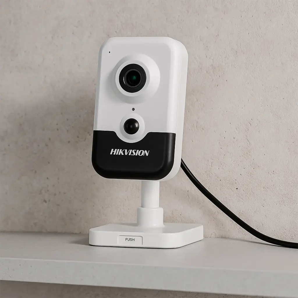 2CD2421G0-IW | CAMARA CUBO 2MP WIFI LENTE FIJO 2.8MMIR EXIR