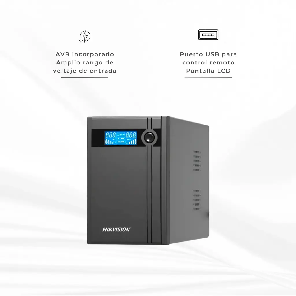 DS-UPS2000-X | UPS INTERACTIVA 2000VA HIKVISION