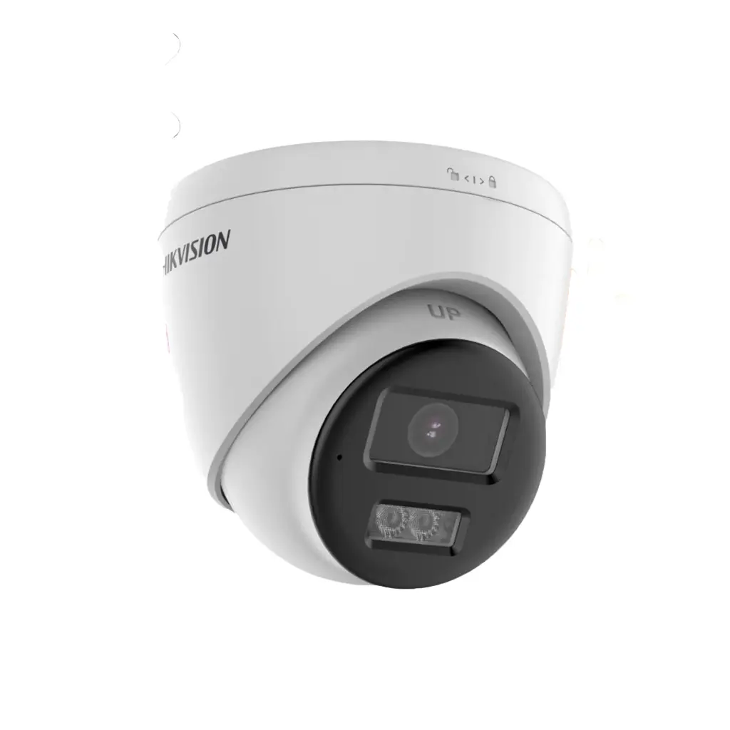 DS-2CE78D0T-LXTS | CAMARA DOMO 2MP CON AUDIO BIDERECCIONAL SIRENA Y LUZ ESTROBO