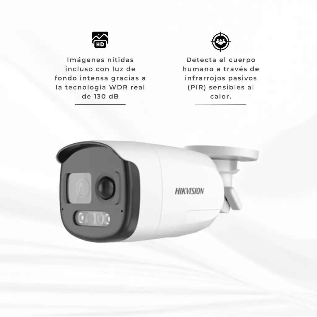 DS-2CE12DF3T-PIRXOS | CAMARA BALA 2MP PARA PERSUACION 