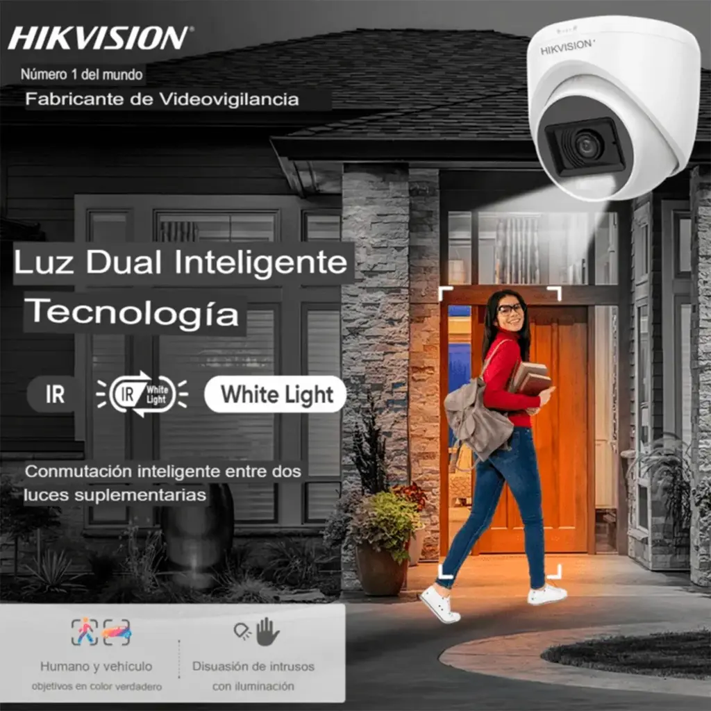 DS-2CE76K0T-LMFS | CAMARA DOMO 5MP SMART HYBRID 