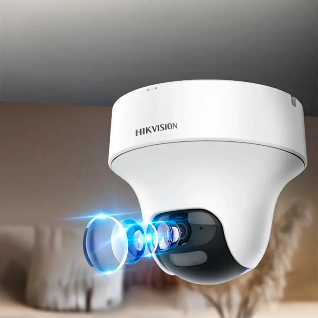 DS-2CV1F23G2-LIDWF | DOMO 2MP IP PT WIFI CON AUIDO BIDERECCIONAL INTERIOR