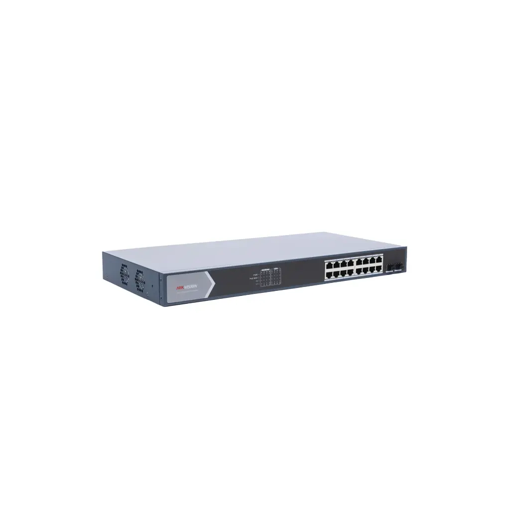 DS-3E1518P-SI | SWITCH 16P GIGABIT POE+ 2 PUERTOS SFP