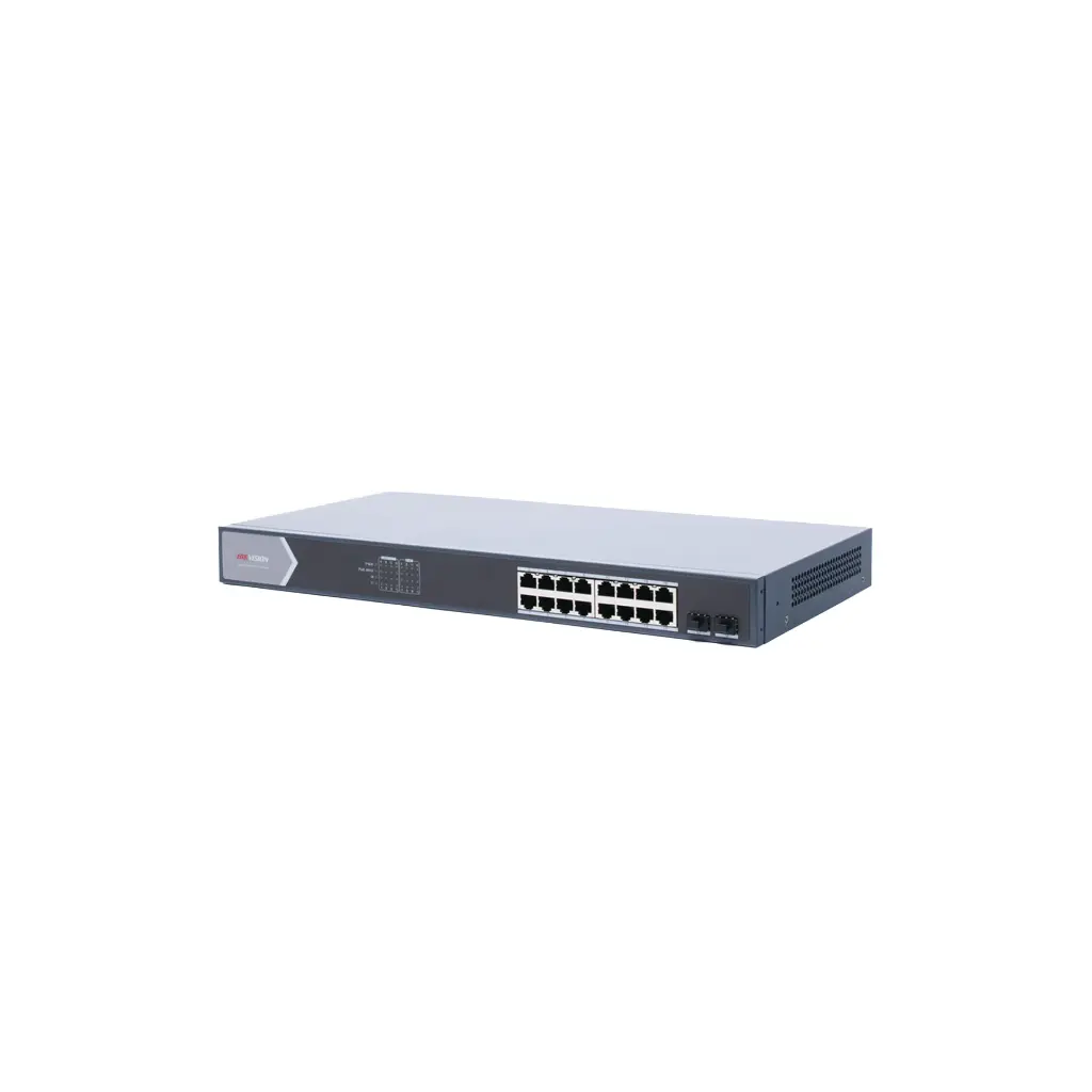 DS-3E1518P-SI | SWITCH 16P GIGABIT POE+ 2 PUERTOS SFP