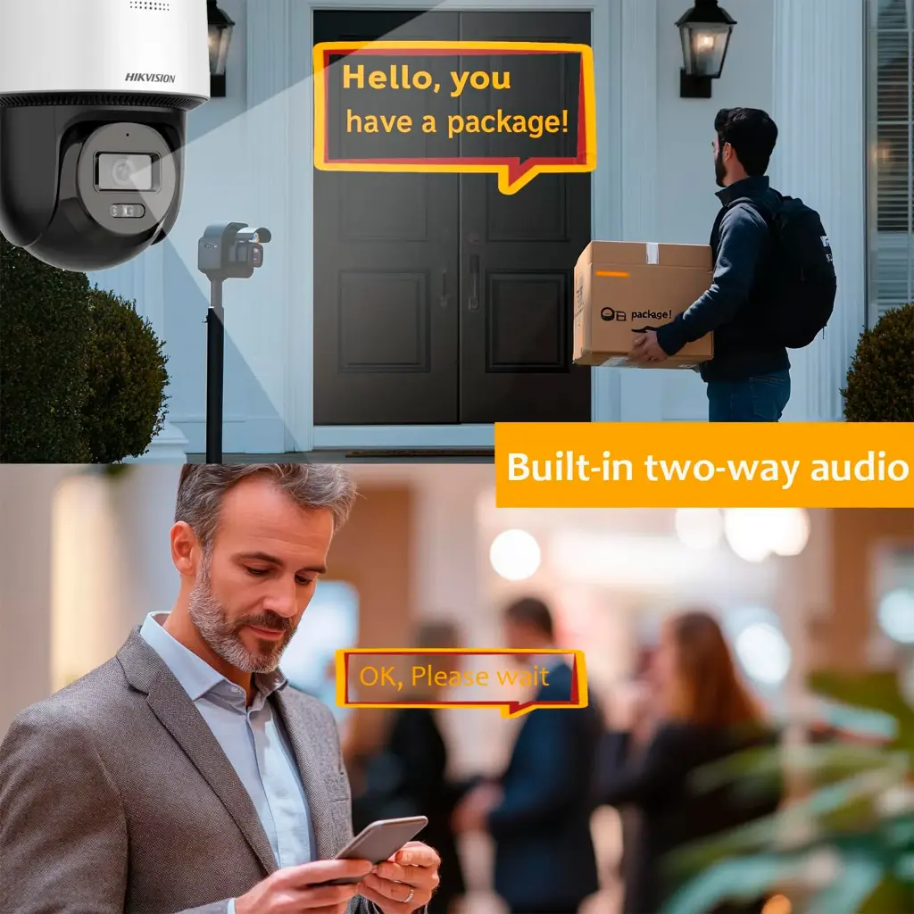 DS-2DE2C200IWG/W | PTZ IP 2MP EXTERIOR WIFI 30 METROS