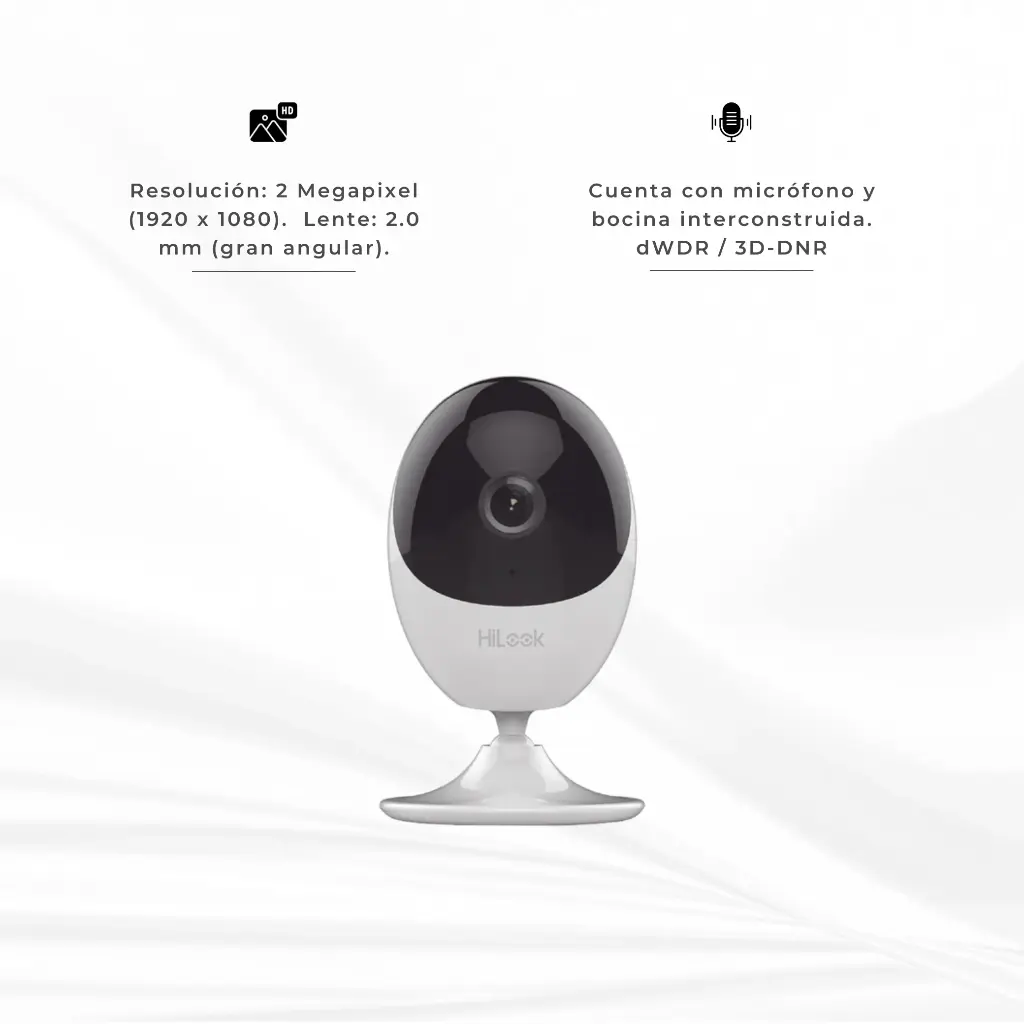 PCI-C120-D/W | CAMARA IP CUBO 2MP