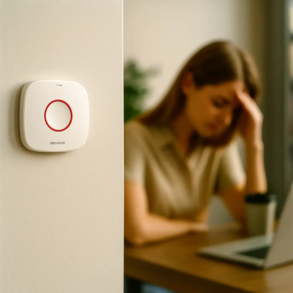 DS-PDEB1-EG2-WB | BOTON INALAMBRICO DE EMERGENCIA