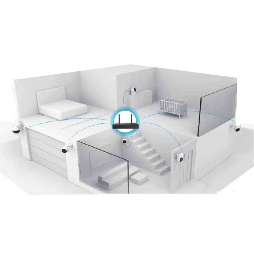 CS-X5S-R100-8W | NVR DE 8 CANALES INALAMBRICO X5S