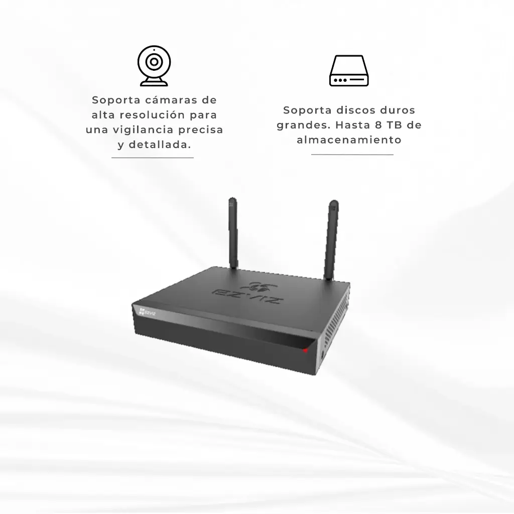 CS-X5S-R100-8W | NVR DE 8 CANALES INALAMBRICO X5S