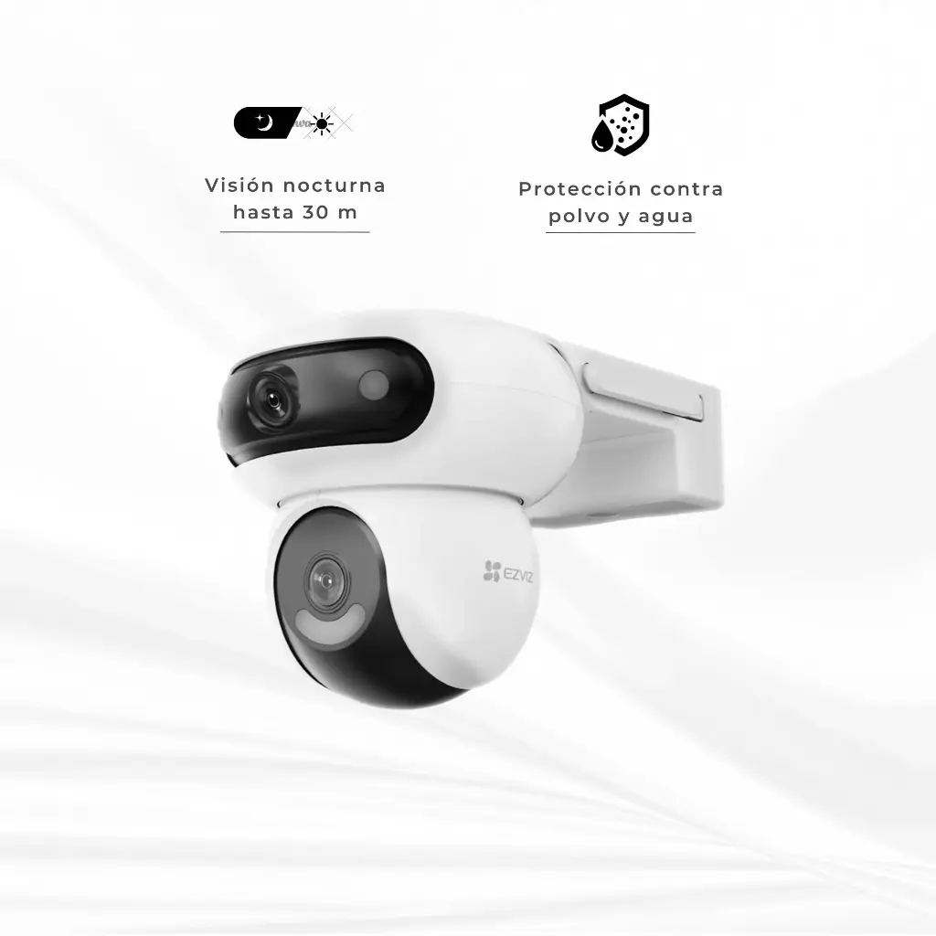 CS-H90-R100-8H44WKFL | CAMARA WIFI 4MP DOBLE LENTE 360° CON ROTACIÓN DUAL