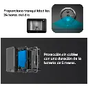 CS-HP4-R100-6E2WPFBS | VIDEOPORTERO CON MIRILLA Y PANTALLA WI-FI DE BATERÍA RECARGABLE