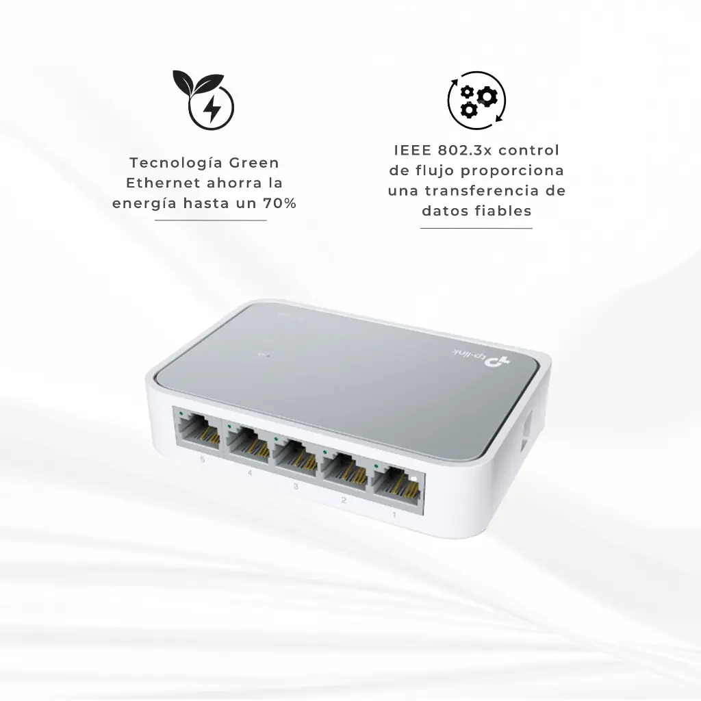 TL-SF1005D | SWITCH  5 PTO SCRI MINI 10/100M