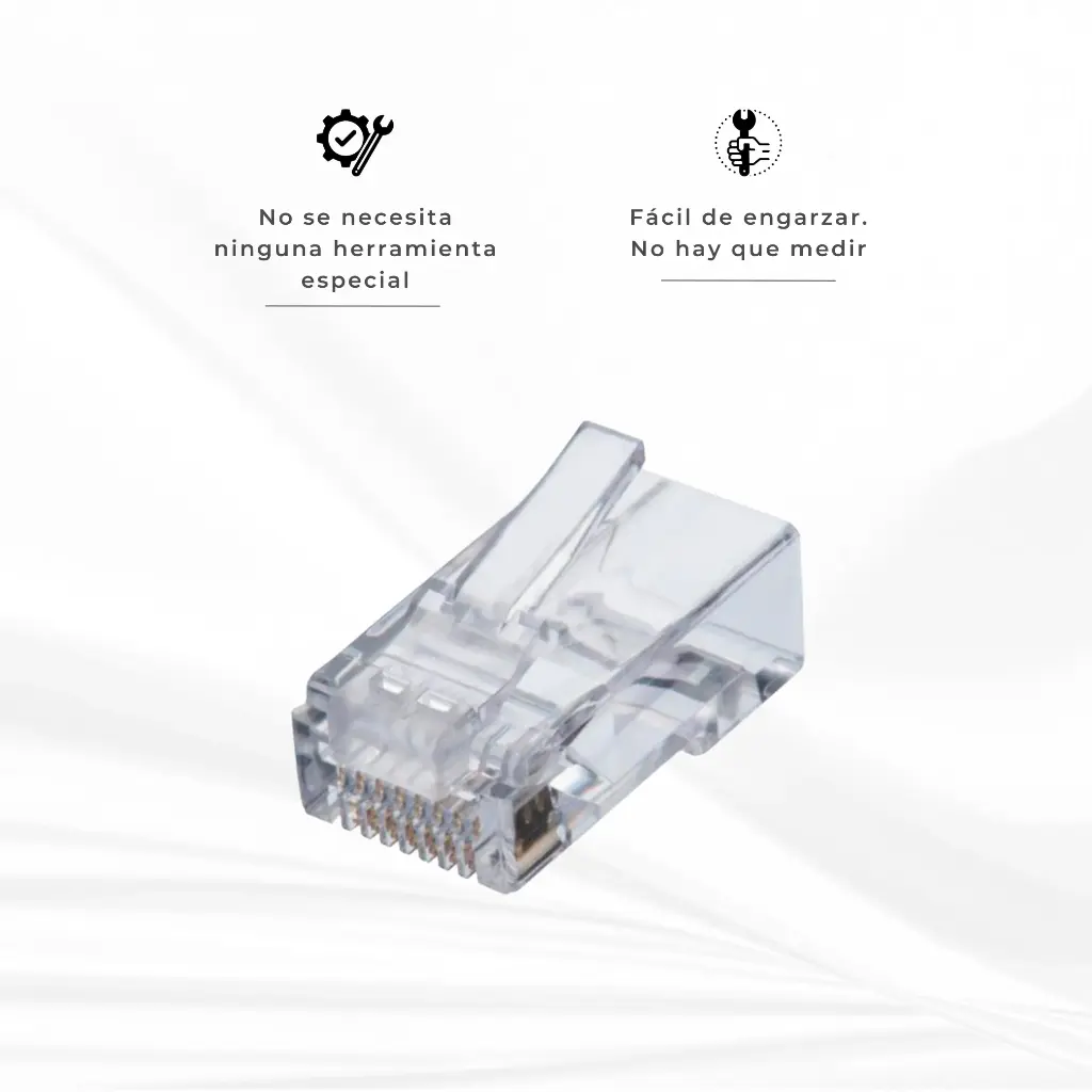 NRJ6AU-2606 | CONECTOR RJ45 6A UTP