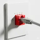 NJR6-2600 | JACK CATEGORIA 6 UTP ROJO