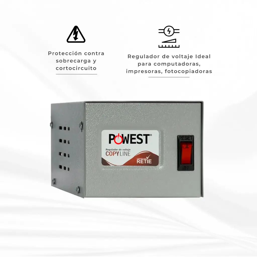 NRCL-3000-7367 | REGULADOR ELECTRONICO DE VOLTAJE 