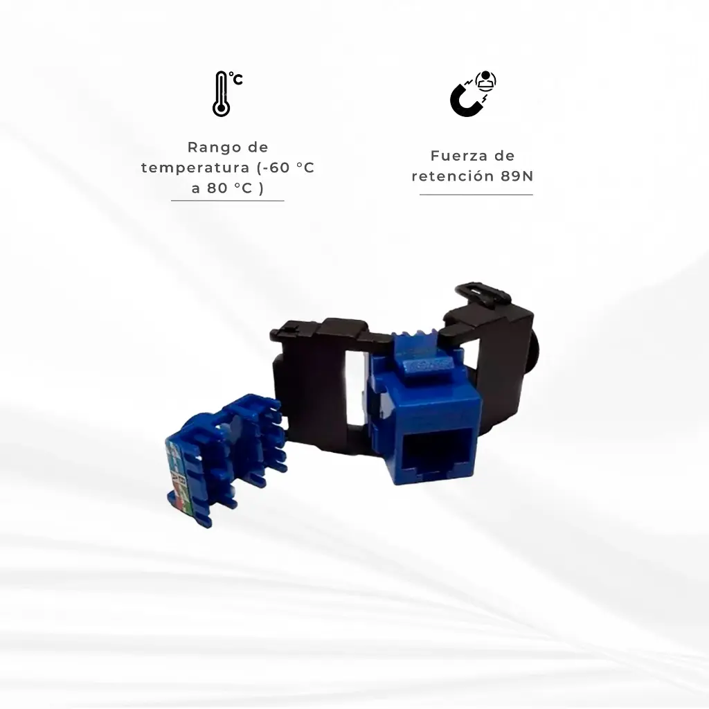 NJA6A-3602 | JACK CAT 6A UTP AZUL