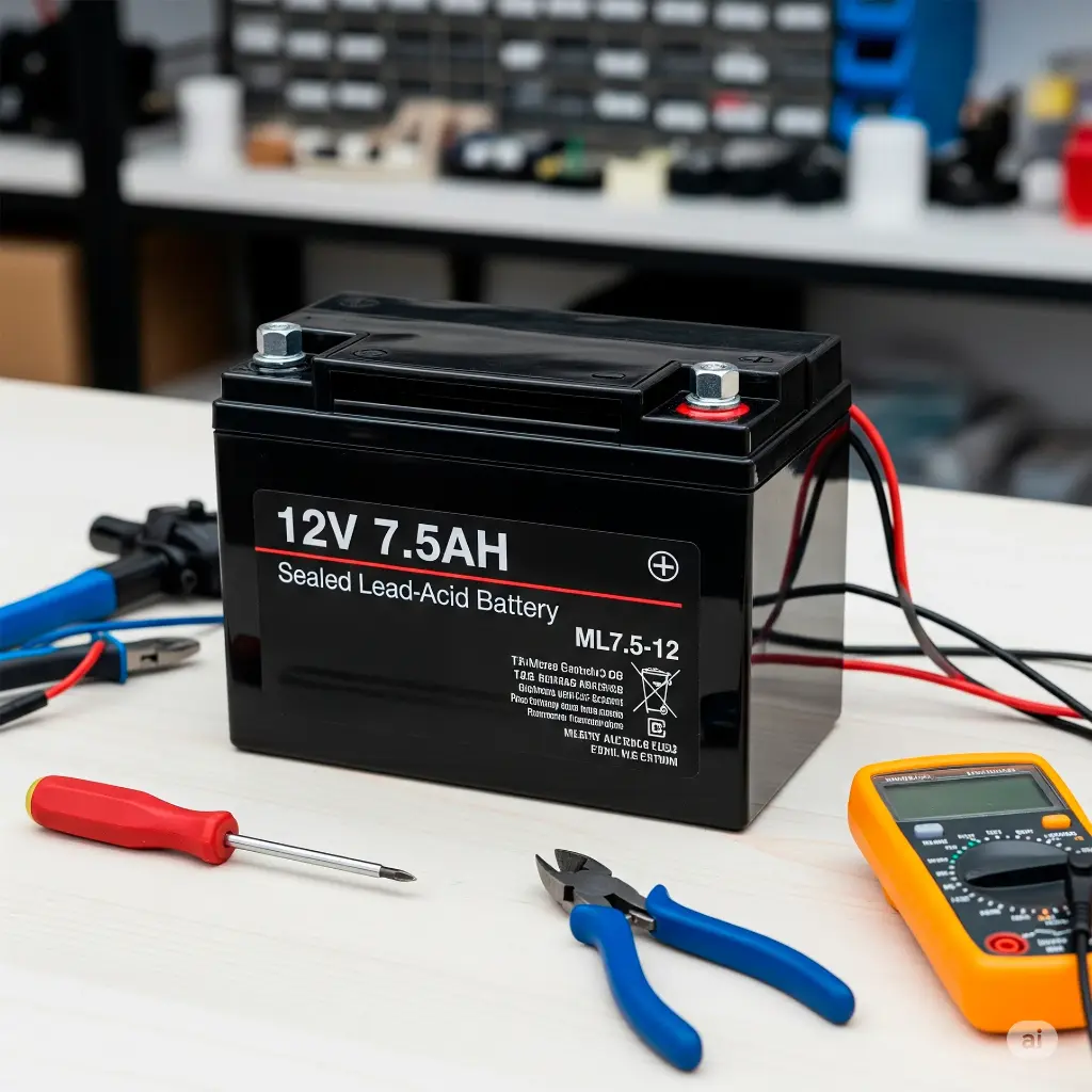 CEBAT-7203 | BATERIA SELLADA 12V 7.5 AH NICOMAR 