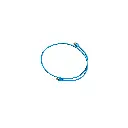 6A3AU-4603 | PATCH CORD UTP CAT 6A 3FT AZUL