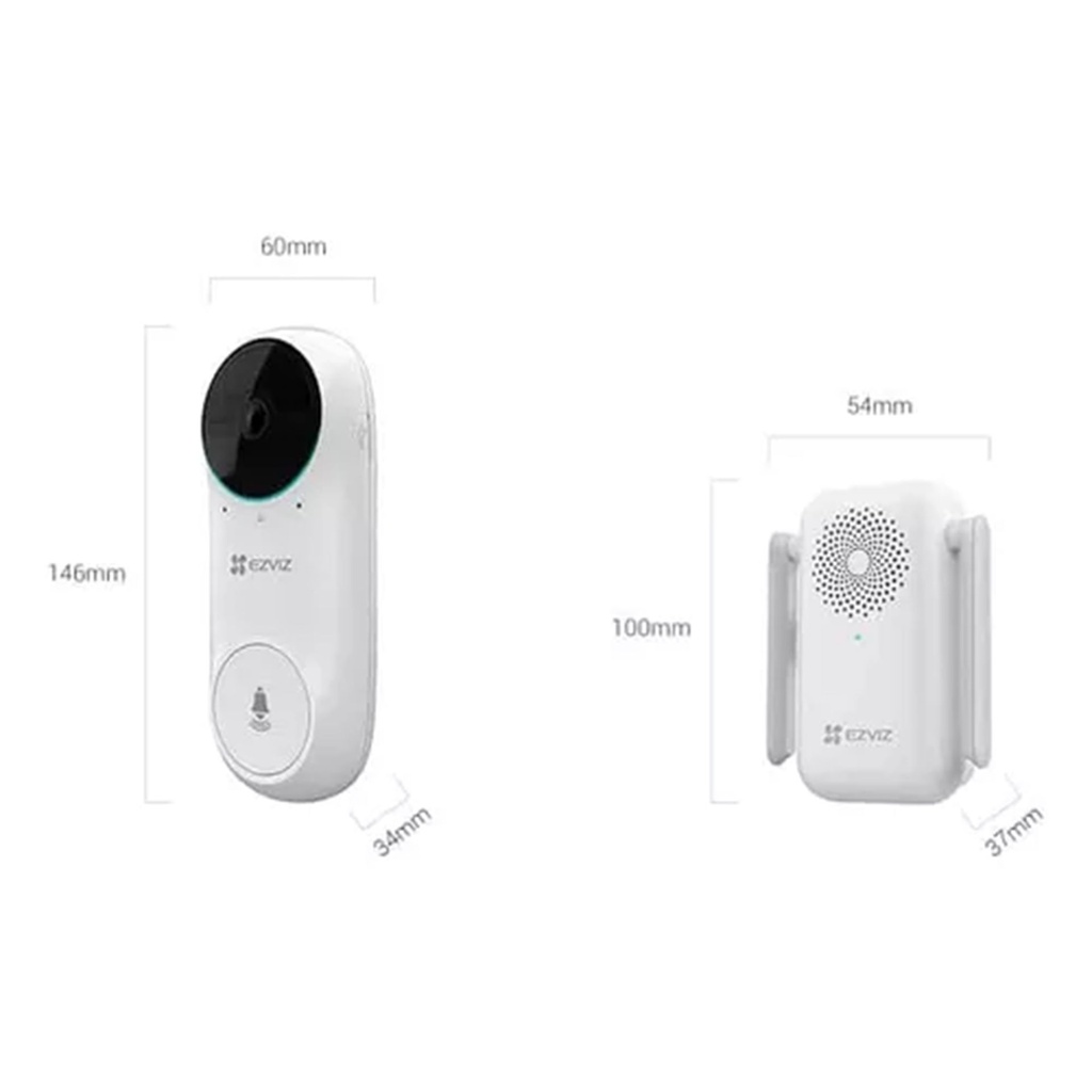 DB2C-A0-1E3WPBR | KIT VIDEO TIMBRE INALAMBRICO DB2C