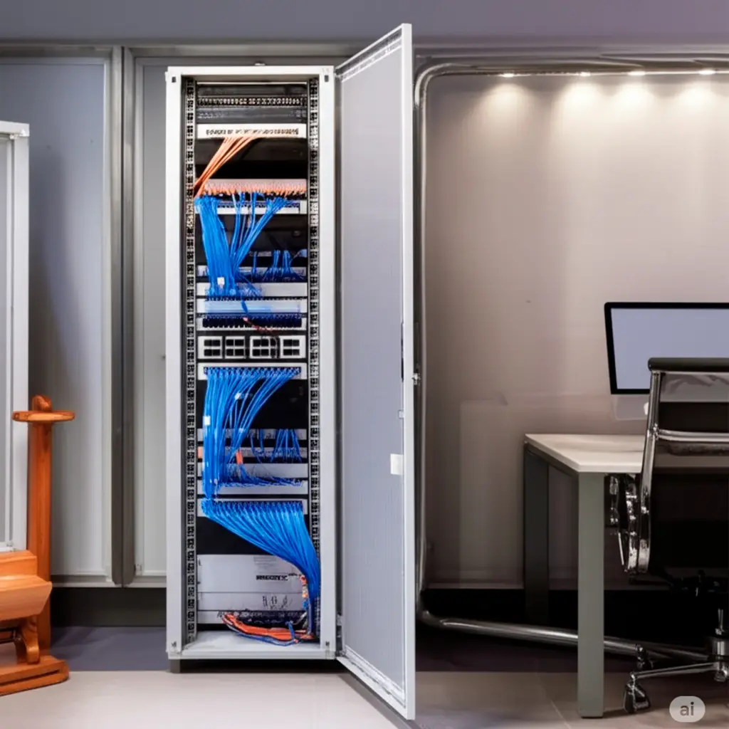 NPPGEN-5624 | PORT PANEL CAT 5E, 6 Y 6A 24PUERTOS