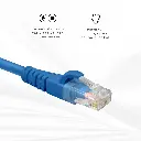 C610A-0610 | PATCH CORD CAT 6 AZUL 10FT