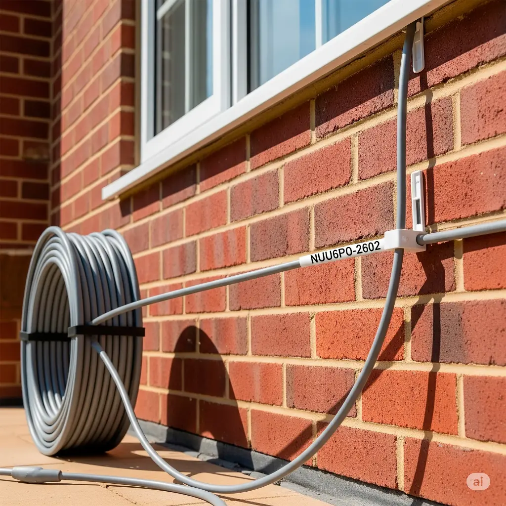 NUU6P0-2602 | CABLE U/UTP CAT6 EXTERIOR PVC 305M