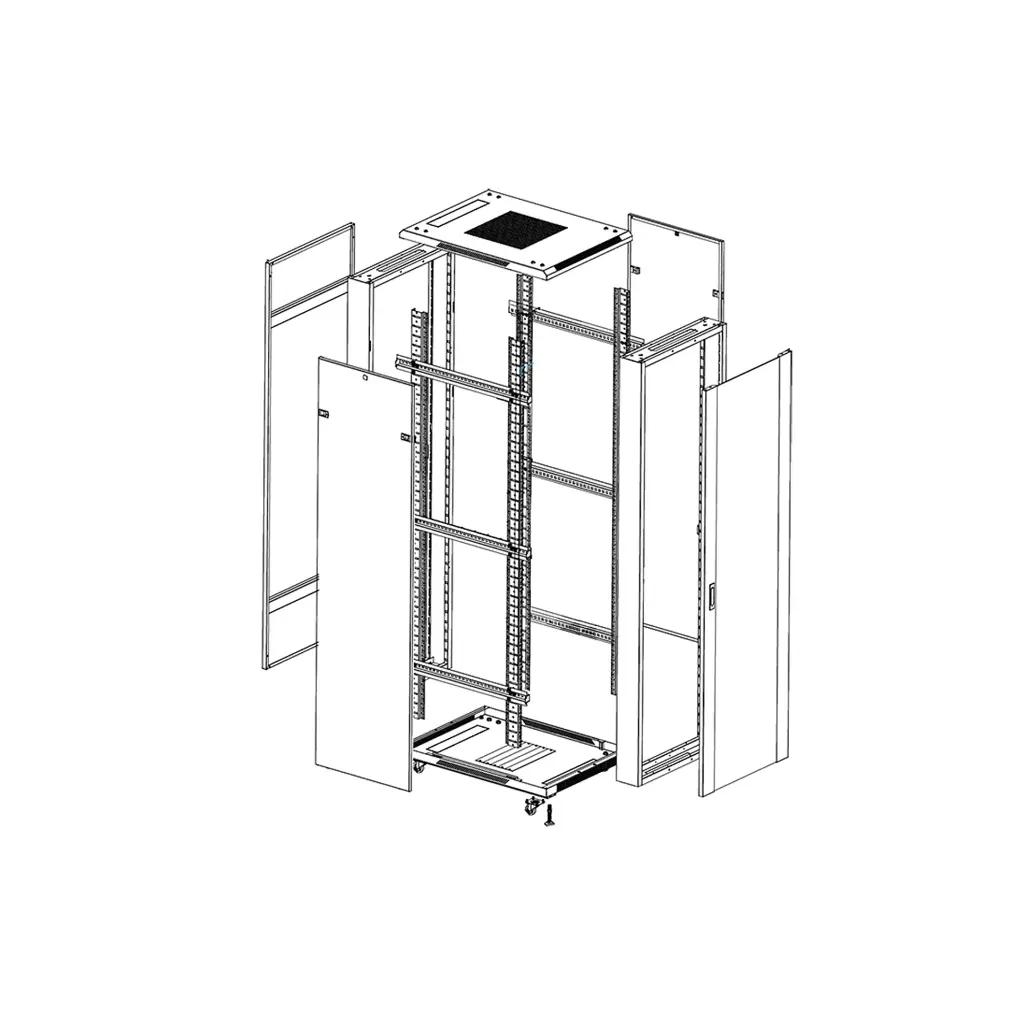 NGBP-6045 | GABINETE PISO 60X60X45U (AXPXAL)