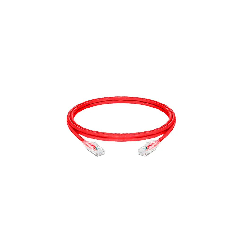 NPC67R-2607 | PATCH CORD CAT 6 7FT ROJO