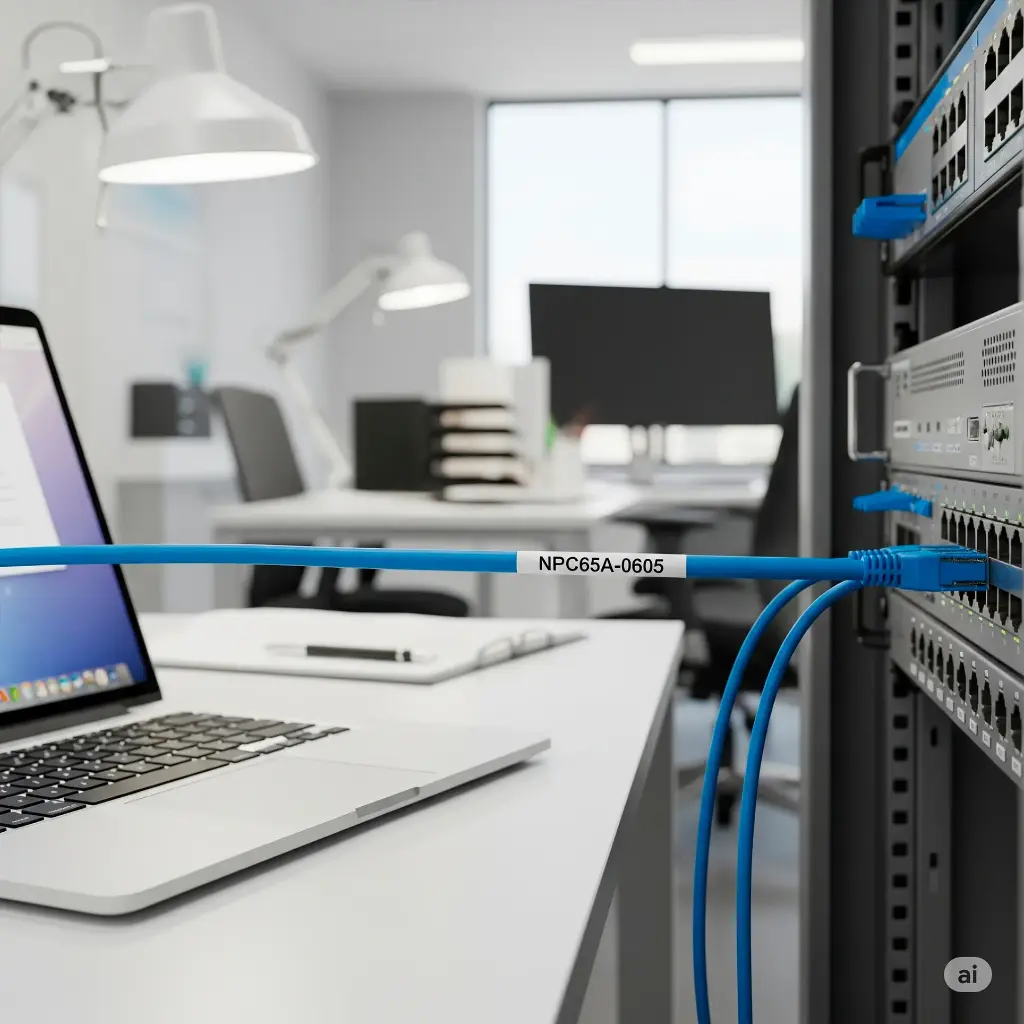 NPC65A-0605 | PATCH CORD CAT6 5FT AZUL