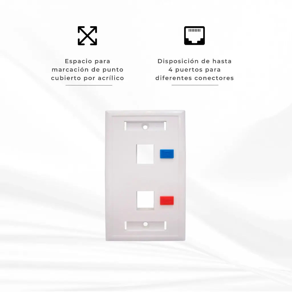 NFPD-0005 | FACE PLATE DOBLE POWEST