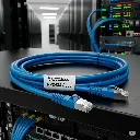 NPC63A-0603 | PACTH CORD 0.9MT (3FT) CAT 6 AZUL NICOMAR