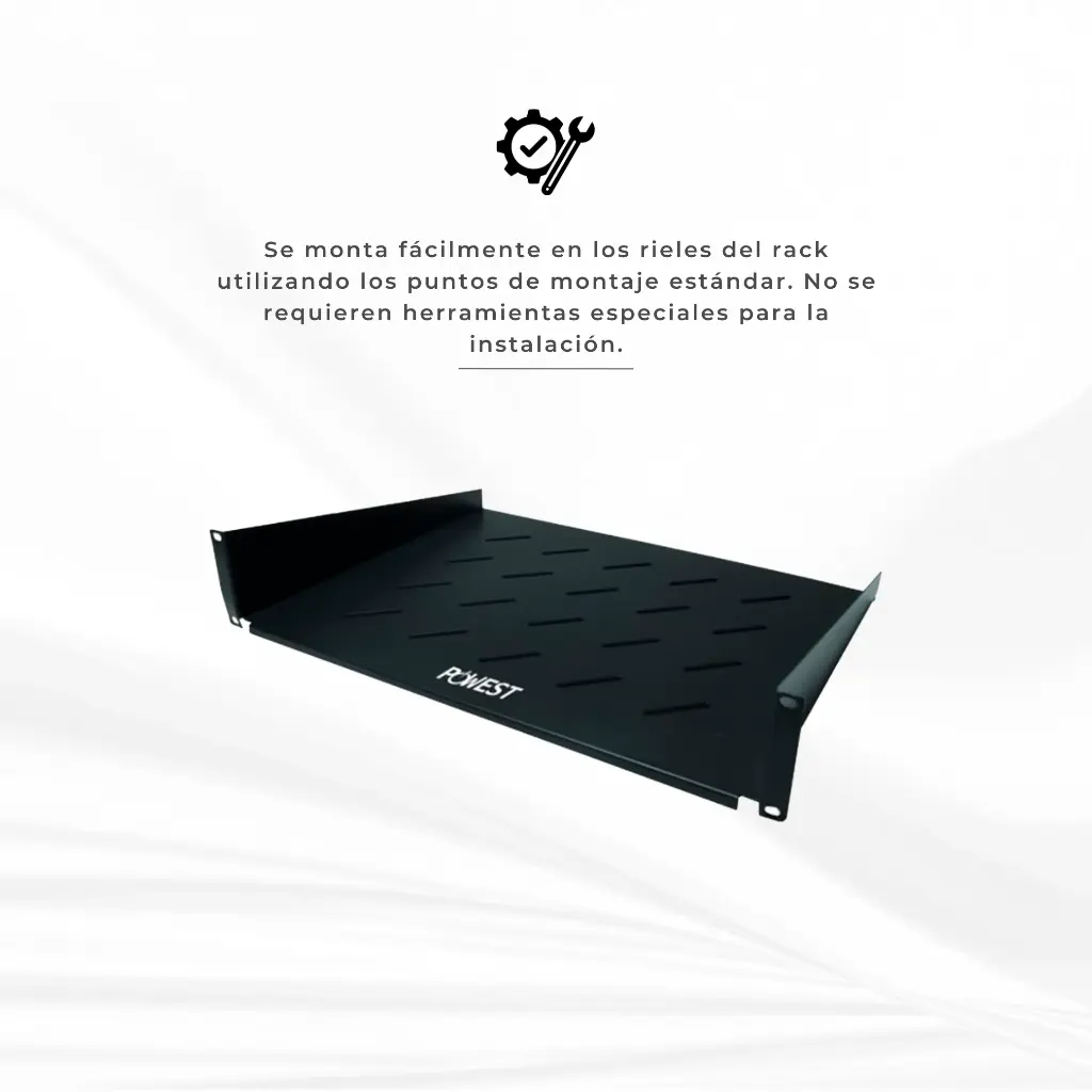 NBAS-3020 | BANDEJA SENCILLA VENTILADA 2U X 30CM