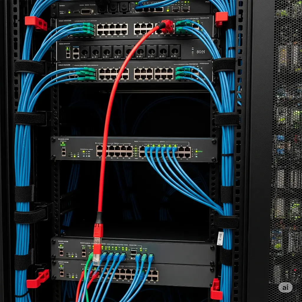 C610R-2610 | PATCH CORD CAT 6  10 FT   ROJO 