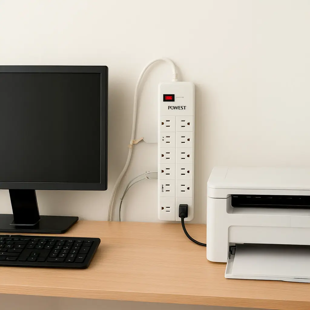 NMNET-7259 | SUPRESOR DE PICOS DE 8 SALIDAS 