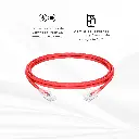 C5E7R-1507 | PATCH CORD CAT 5E 7FT ROJO