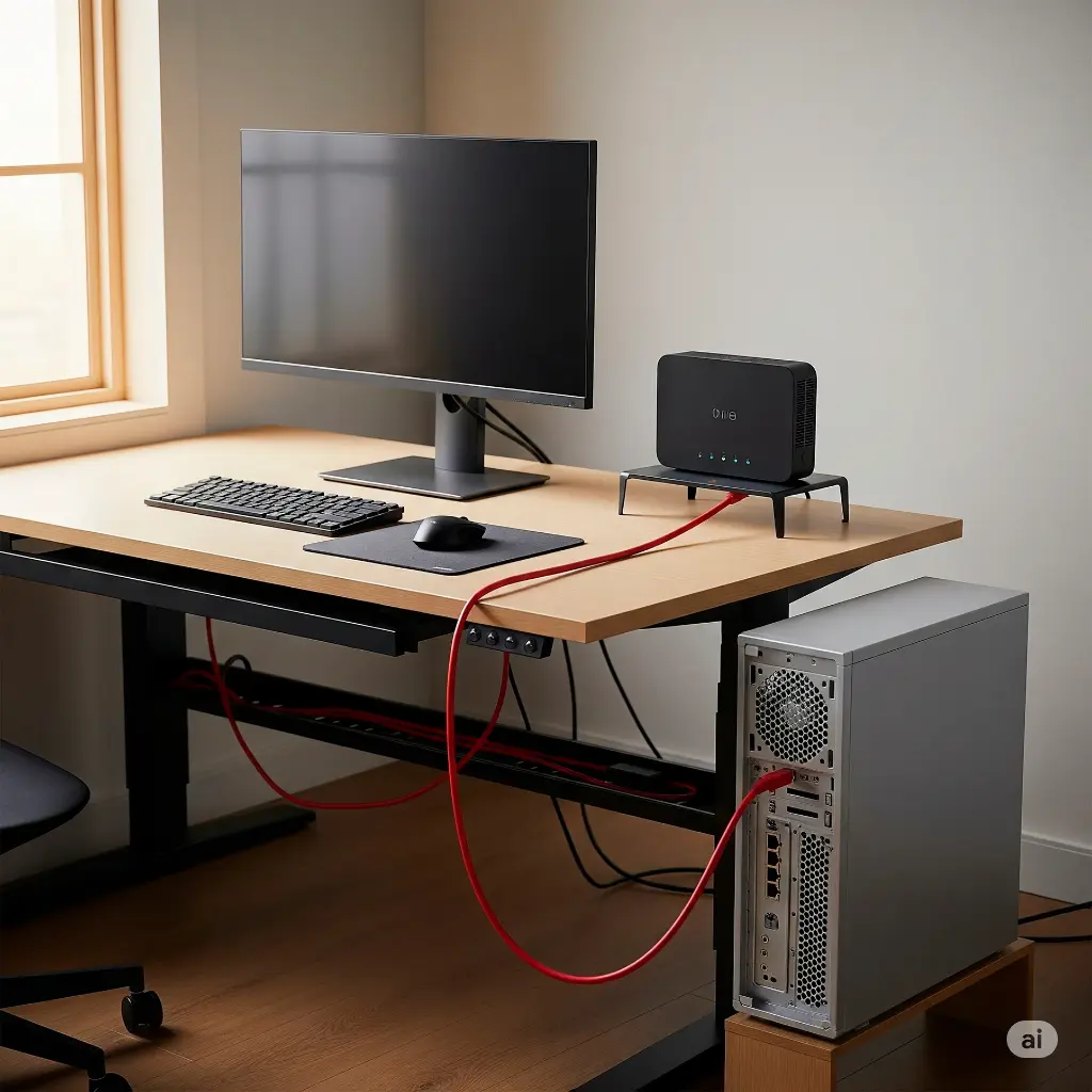 NPC6A7R-3607 | PATCH CORD CAT 6A 7FT ROJO